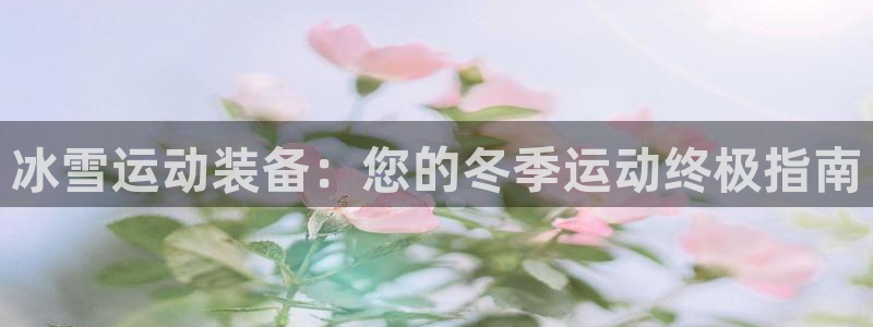 极悦平台下载安装：冰雪运动装备：您的冬季运动终极指南