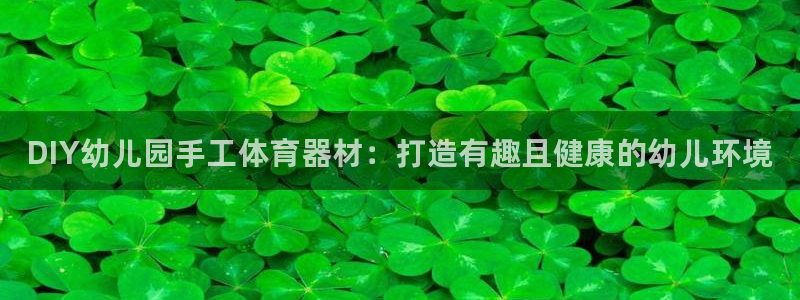 极悦娱乐官网客服联系方式是什么：DIY幼儿园手工体育器材：打