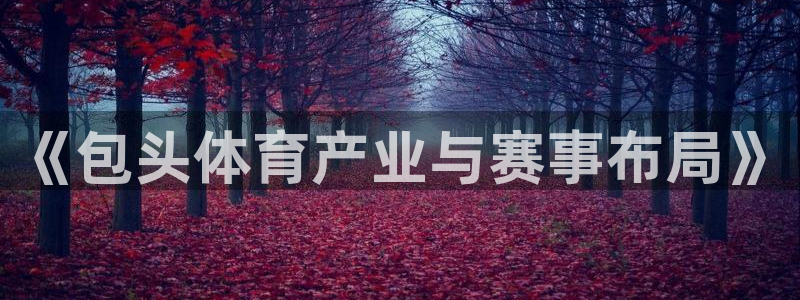 极悦娱乐的背景和历史背景是什么：《包头体育产业与赛事布局》