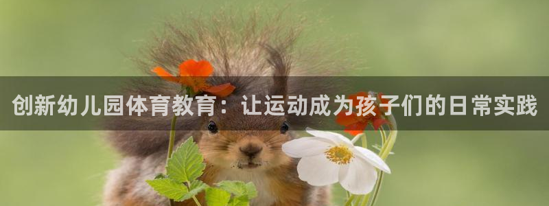 极悦平台登录不进去怎么回事：创新幼儿园体育教育：让运动成为孩